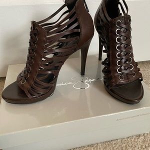 Jessica Simpson brown sandals